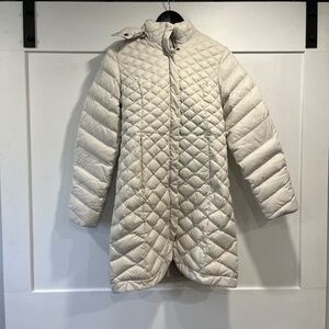 Cream Down Filled Eddie Bauer Winter Jacket